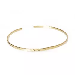 Jonc, bracelet laiton martelé - Bibop et Lula