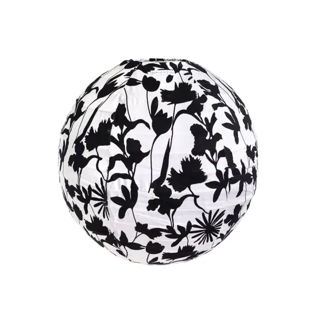Lampion tissu boule japonaise rond Debby