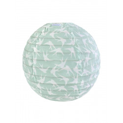 Lampion tissu boule japonaise rond Swallow - Bibop et Lula