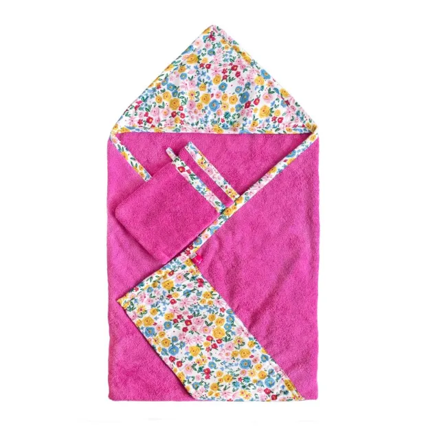 La cape de bain Violette