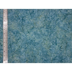 Coton Batik Grey Bubbles - Bibop et Lula