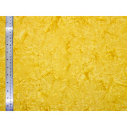 Coton Batik Marbré jaune - Bibop et Lula