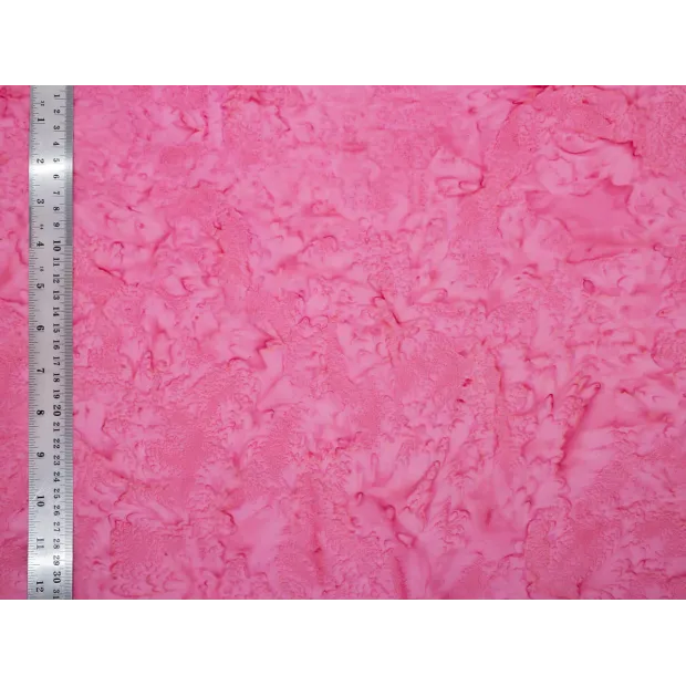 Coton Batik Marbré rose bonbon