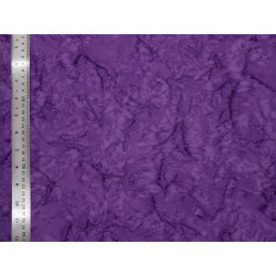 Coton Batik Marbré violet - Bibop et Lula