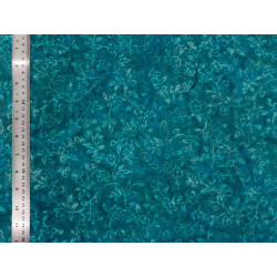 Coton Batik Oxalis bleu - Bibop et Lula