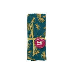 Coupon tissu Ginkgo or - Bibop et Lula
