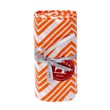 Coupon tissu zig zag orange - Bibop et Lula