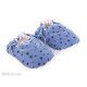 Chaussons bébé souples Marius blue - Bibop et Lula