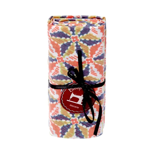 Coupon tissu estrella orange