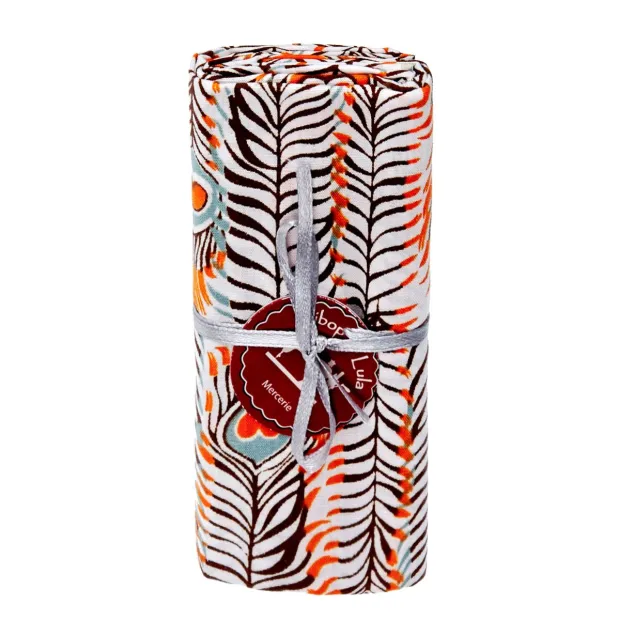 Coupon tissu pikok orange