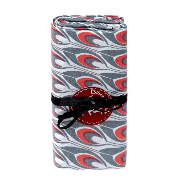 Coupon tissu spoutnik orange
