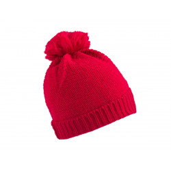 Bonnet laine Rouge cerise - Bibop et Lula