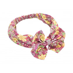 Bandeau noeud papillon Myrtille - Bibop et Lula