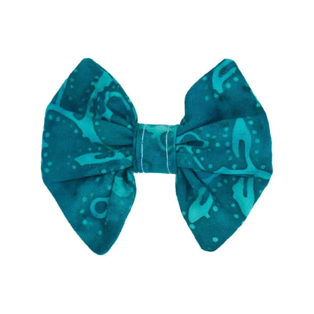 Barrette papillon Flots