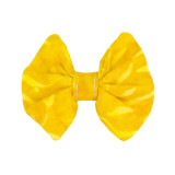 Barrette noeud papillon Flots jaune - Bibop et Lula