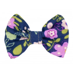 Barrette noeud papillon Jardin - Bibop et Lula