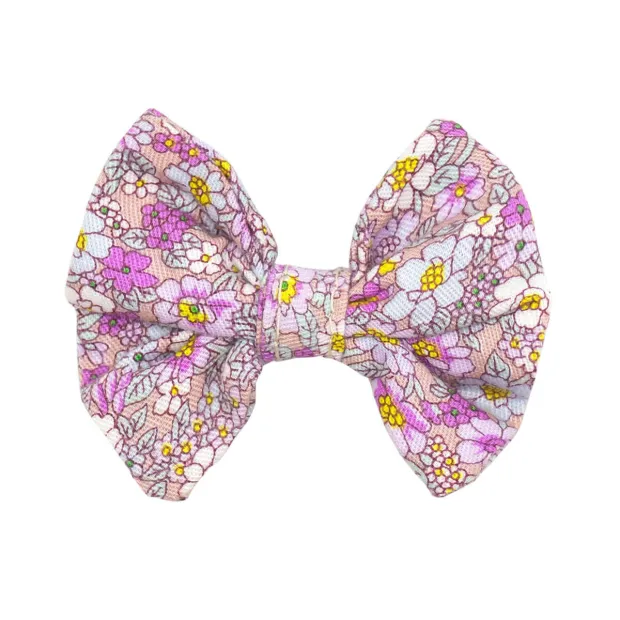 Barrette noeud papillon Myrtille