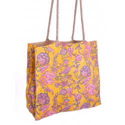 Sac cabas toile de jute Sundhya - Bibop et Lula