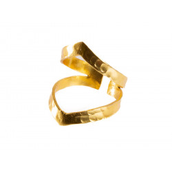 Bague laiton double - Bibop et Lula