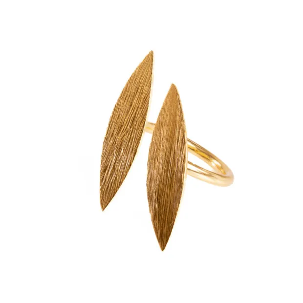 Bague laiton forme originale