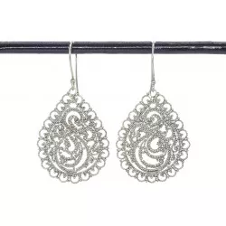 Boucles d'oreilles filigrane argent Coralie - Bibop et Lula