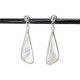 Boucles d'oreilles fleuries larme Nacre - Bibop et Lula