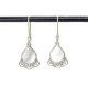 Boucles d'oreilles mirror Nacre - Bibop et Lula