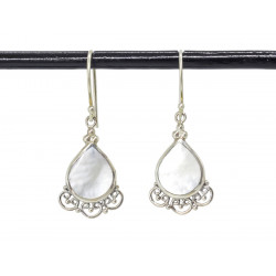 Boucles d'oreilles mirror Nacre - Bibop et Lula