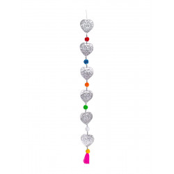 Guirlande aluminium coeur - Bibop et Lula