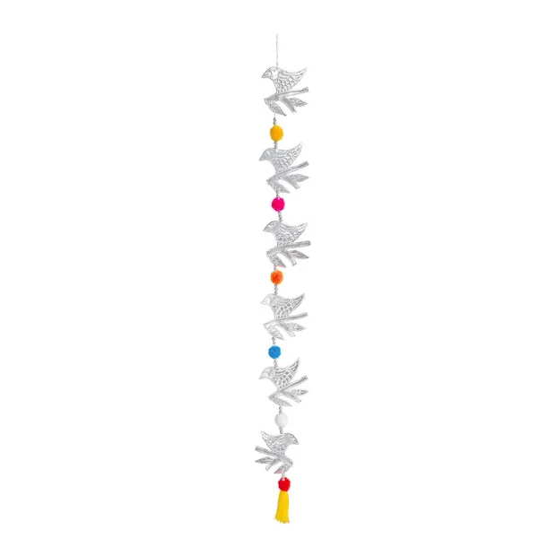 Guirlande aluminium Oiseaux
