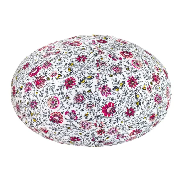 Lampion tissu boule japonaise ovale Bellary