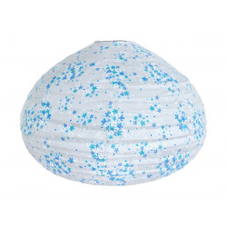 Lampion tissu boule japonaise goutte Dewas - Bibop et Lula