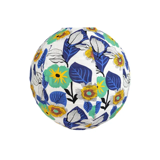 Lampion tissu boule japonaise rond Ludhianna