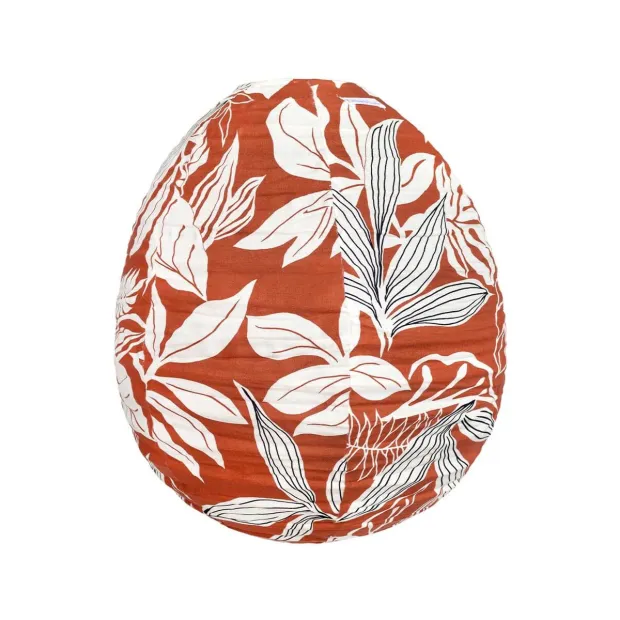 Lampion tissu boule japonaise oeuf Avadi