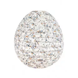Lampion tissu boule japonaise ruche Jabalpur - Bibop et Lula
