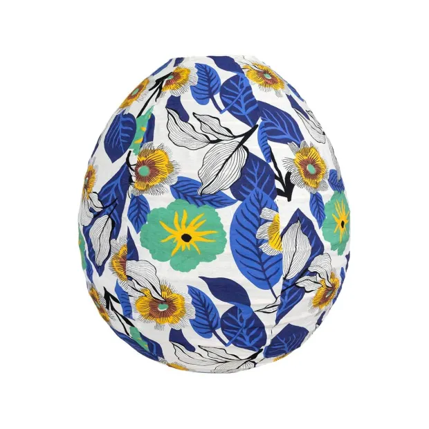 Lampion tissu boule japonaise oeuf Ludhianna