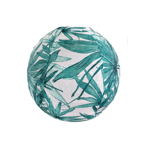 Lampion tissu boule japonaise rond Palma