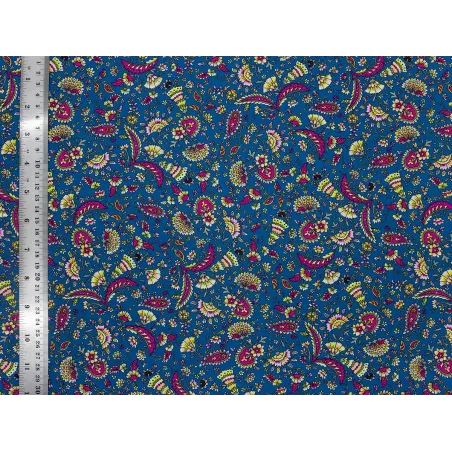 Tissu popeline de coton Lupita