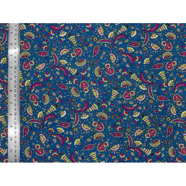Tissu popeline de coton Lupita