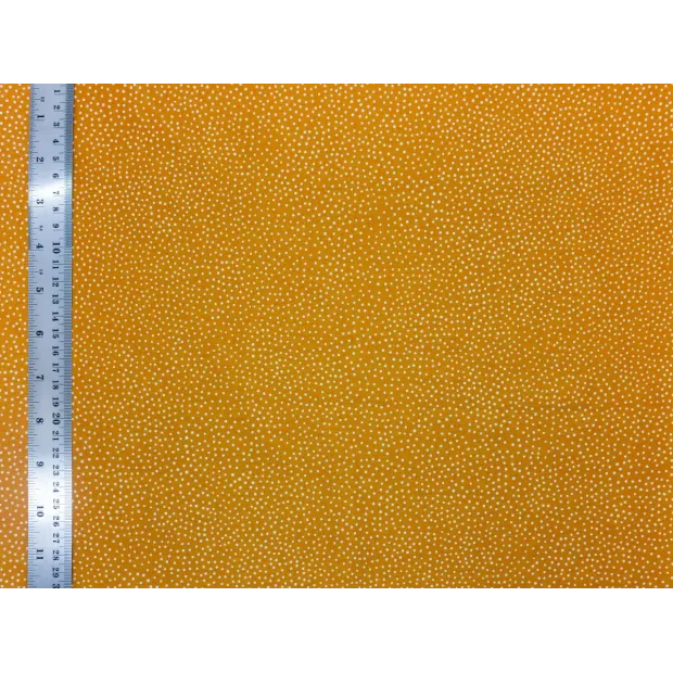 Tissu popeline de coton Nuée jaune