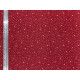 Tissu popeline de coton Red Stars - Bibop et Lula