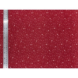 Tissu popeline de coton Red Star - Bibop et Lula