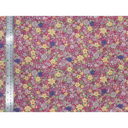 Tissu popeline de coton Myrtille - Bibop et Lula