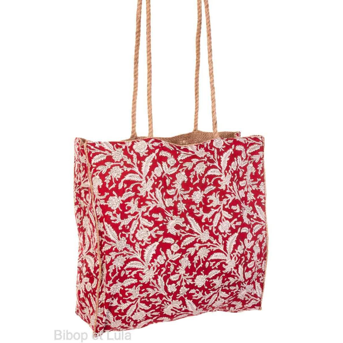Sac cabas top souple toile
