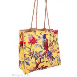 Sac cabas toile de jute Satna - Bibop et Lula