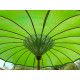 Parasol balinais toile coton vert - Bibop et Lula