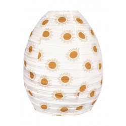 Lampion tissu boule japonaise ruche Bally - Bibop et Lula