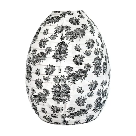Lampion tissu boule japonaise ruche Loni