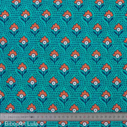 Tissu coton Dev - Bibop et Lula