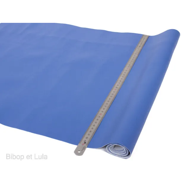 Tissu Simili cuir Indigo
